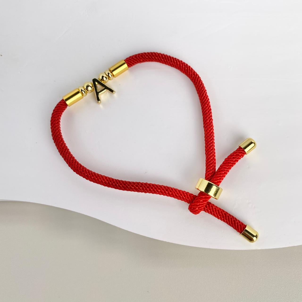 PULSERA INICIAL (ESCOGE TU LETRA Y COLOR)