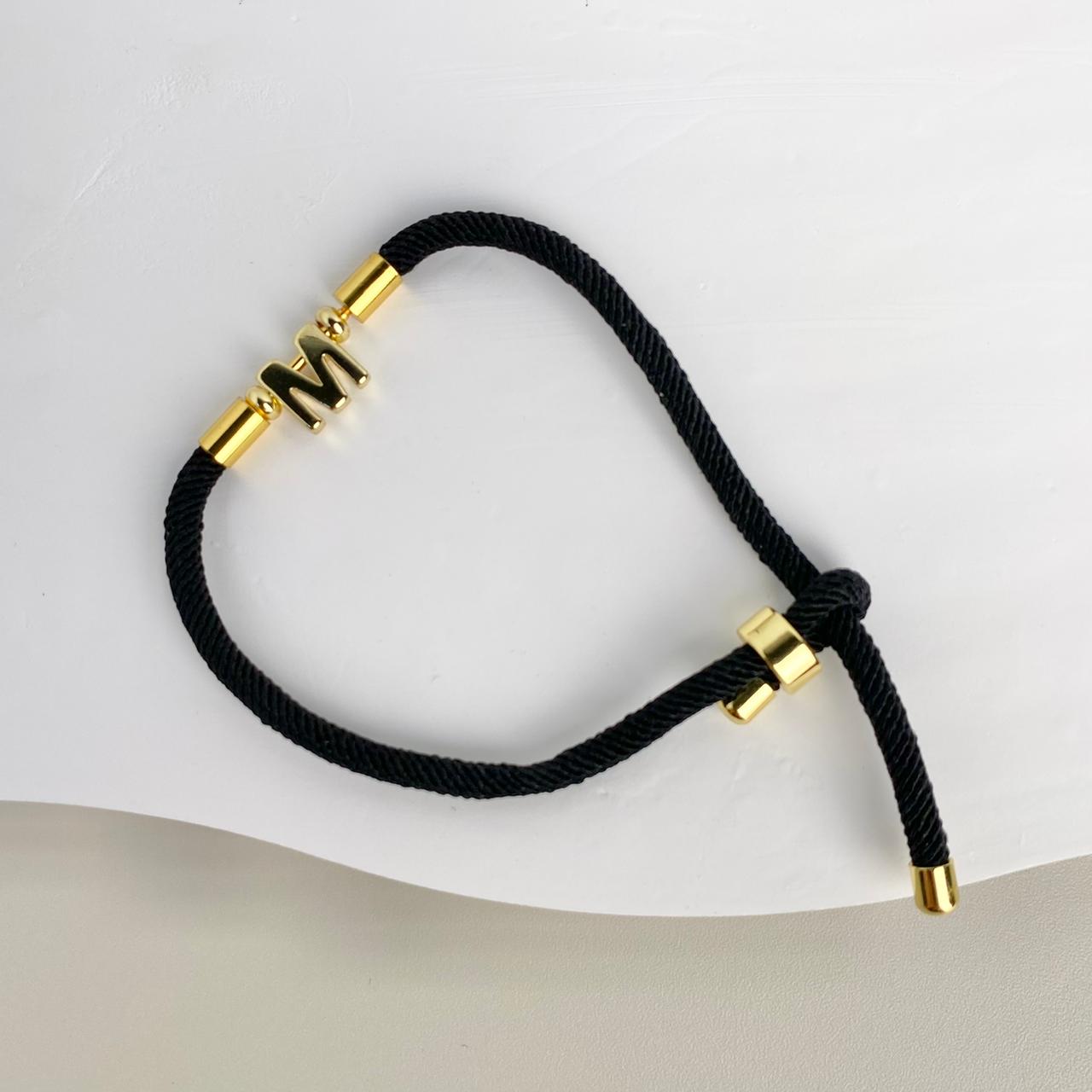 PULSERA INICIAL (ESCOGE TU LETRA Y COLOR)