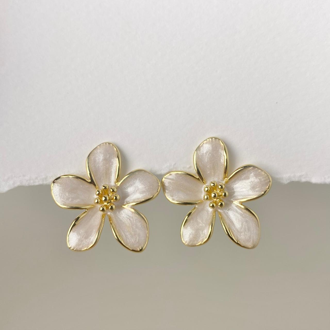TOPOS FLOR BLANCO