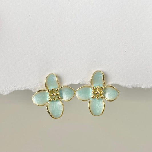 TOPOS FLOR 4 HOJAS VERDE