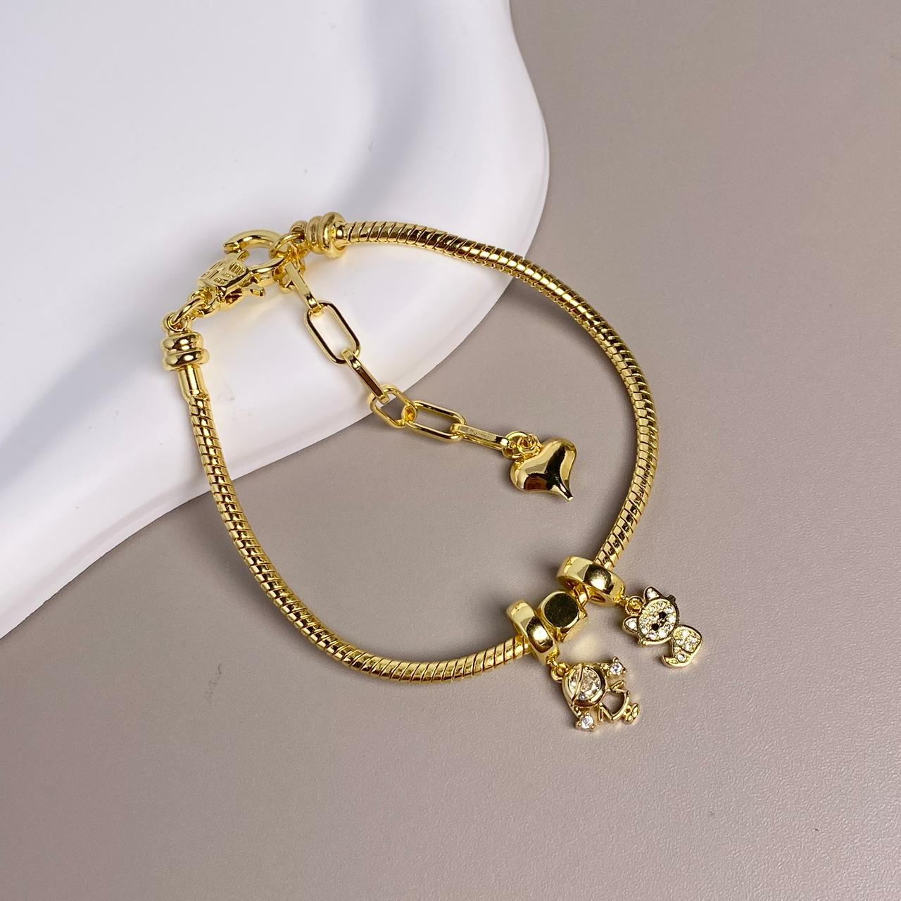 PULSERA CON DIJE DOBLE