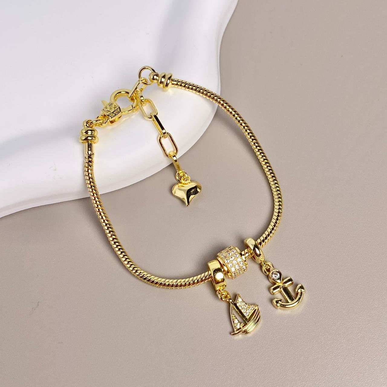 PULSERA CON DIJE DOBLE