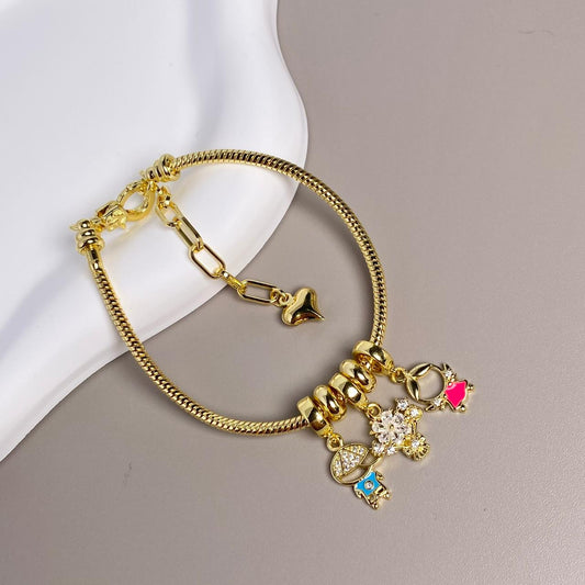 PULSERA CON DIJE DOBLE
