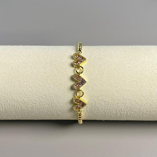 PULSERA  CORAZONES