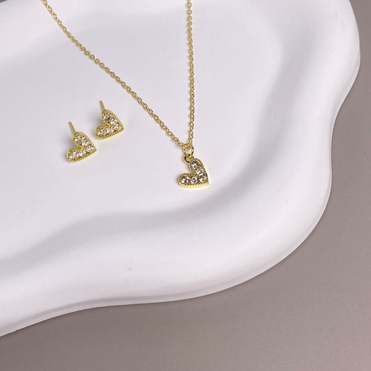SET DE CORAZON BLANCO