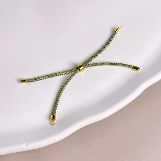 PULSERA DE ENSAMBLE CORDON VERDE