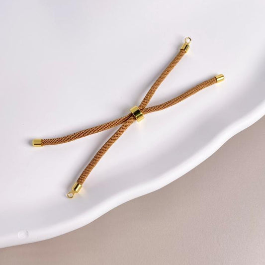 PULSERA DE ENSAMBLE CORDON CAFE