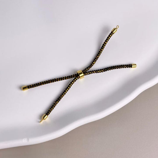 PULSERA DE ENSAMBLE CORDON NEGRO