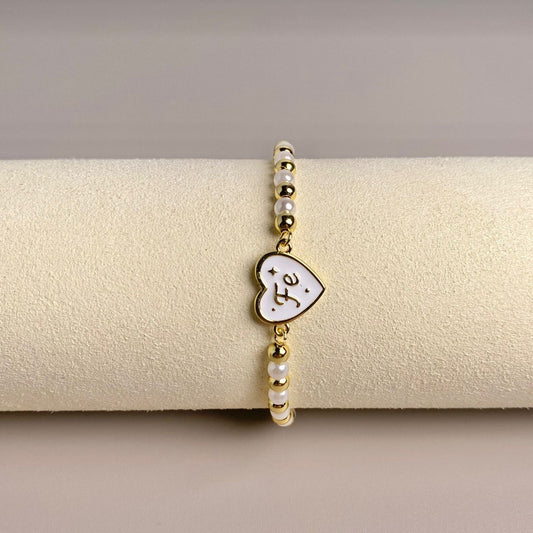 PULSERA FE DE PERLA