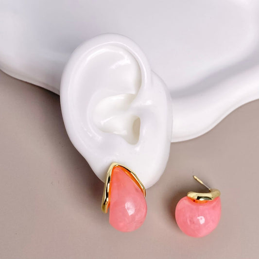 ARETE GOTA ROSA