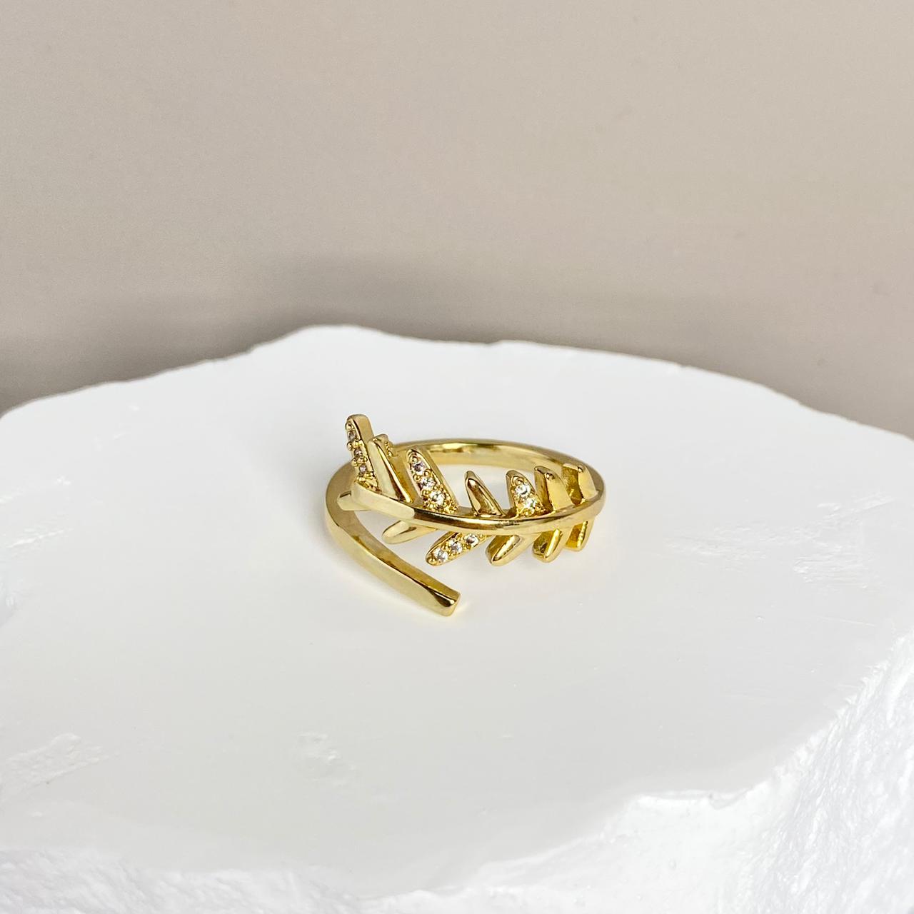 ANILLO HOJAS
