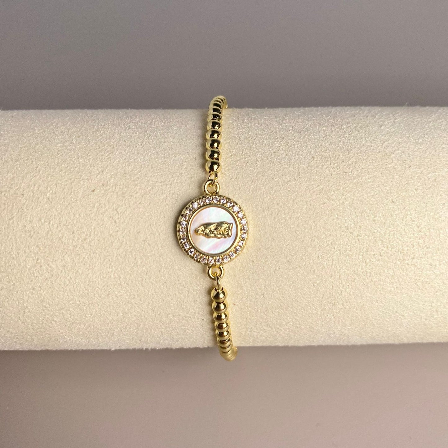 PULSERA NACAR VIRGEN