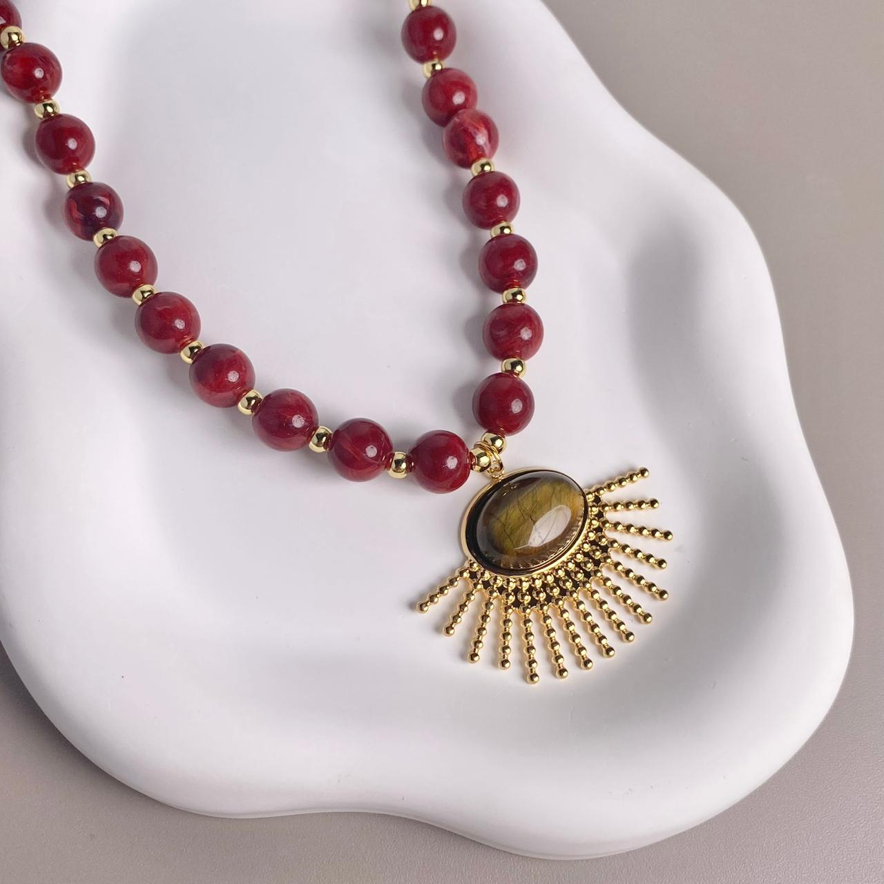 COLLAR DIJE OVALO