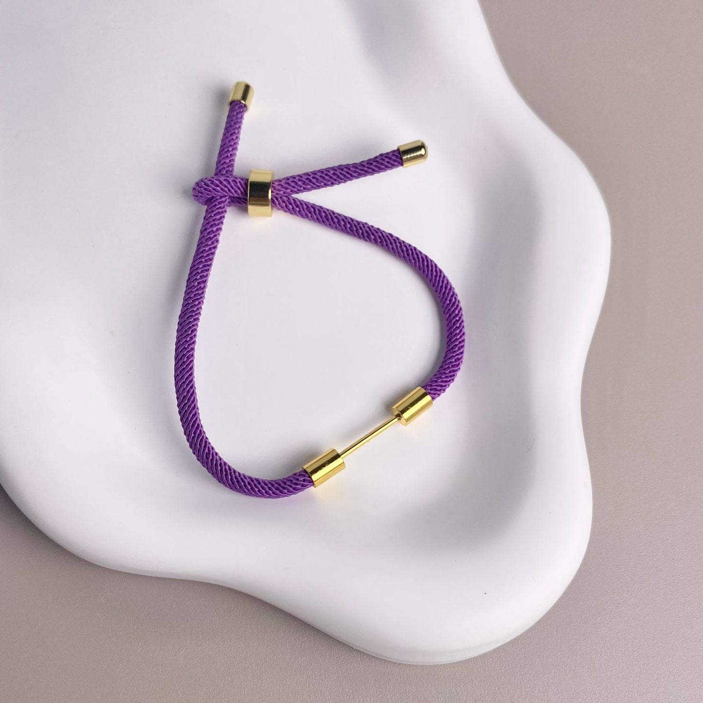 PULSERA ENSAMBLE MORADO