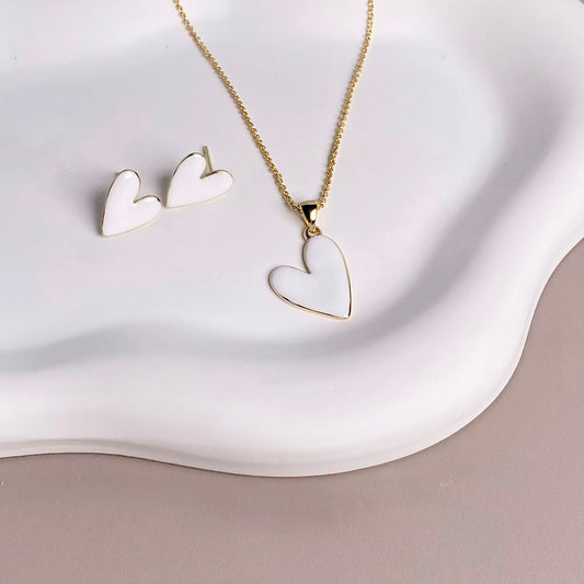 SET CORAZÒN BLANCO