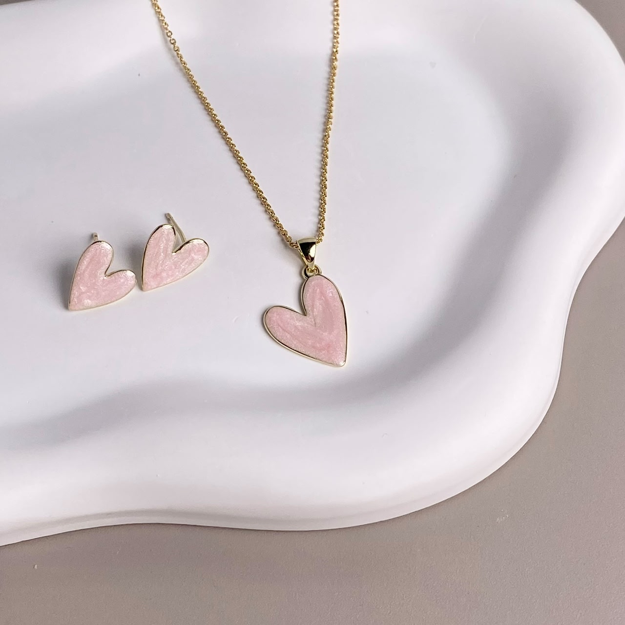 SET CORAZÒN ROSADA