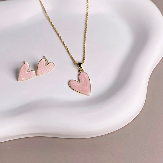 SET CORAZÒN ROSADA
