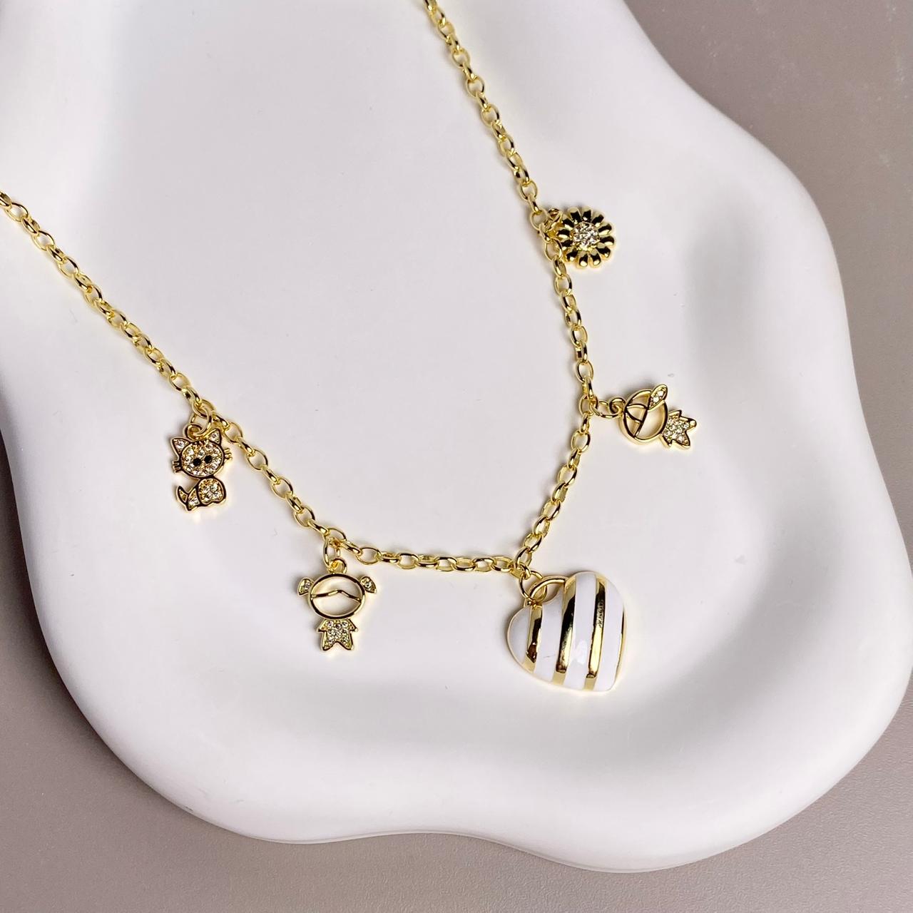 COLLAR CHARMS CORAZON