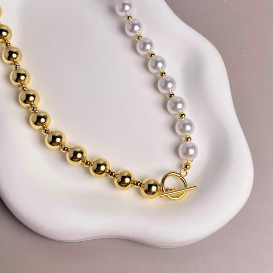 COLLAR BALIN PERLAS