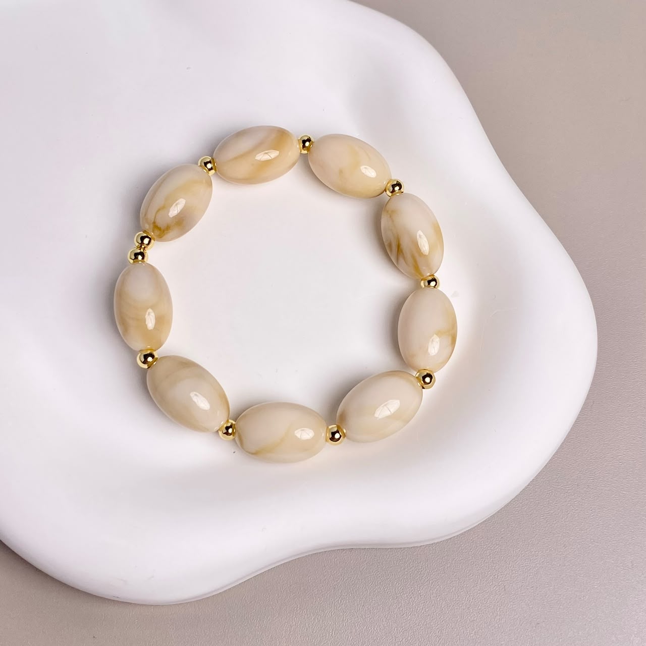 PULSERA  BEIGE