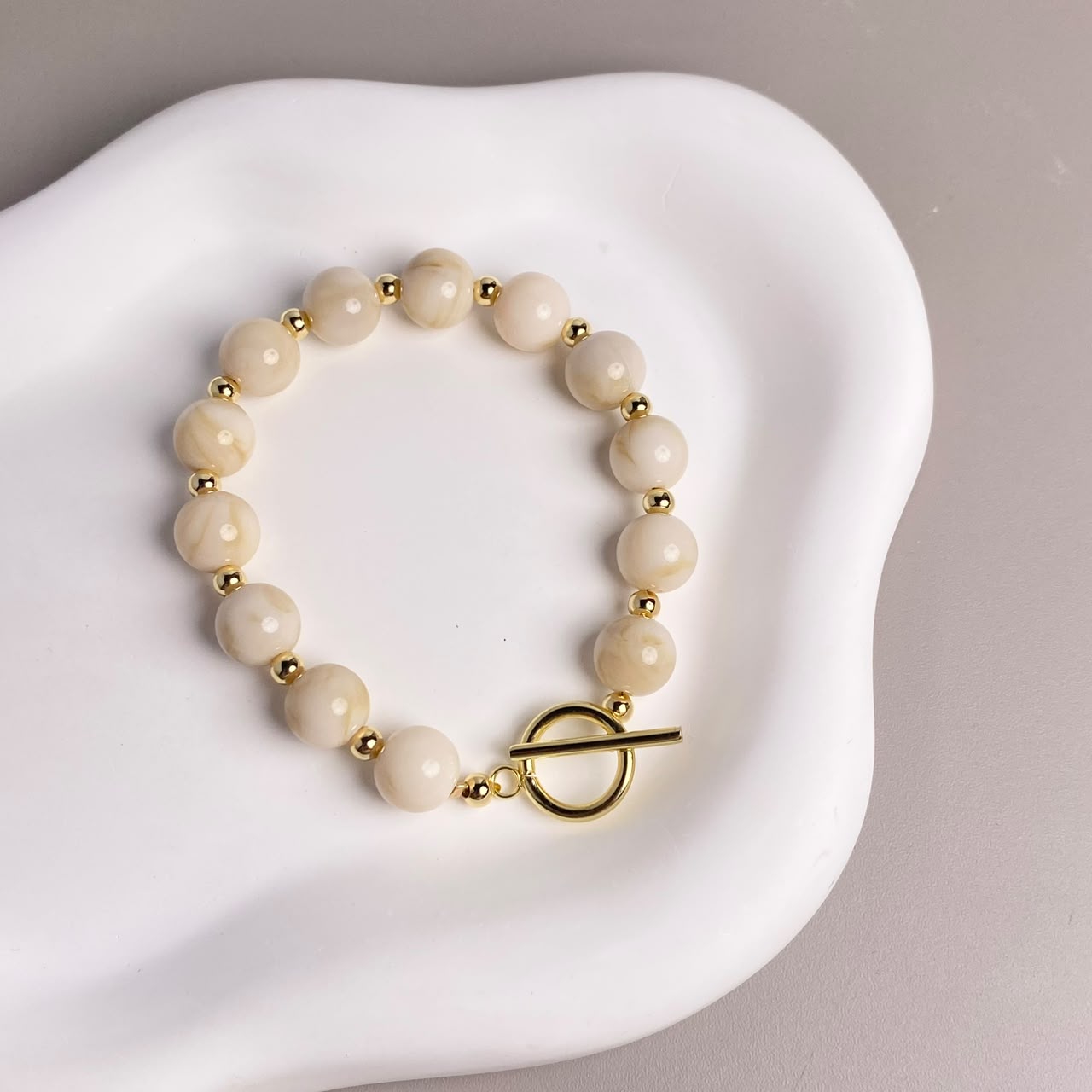 PULSERA BEIGE