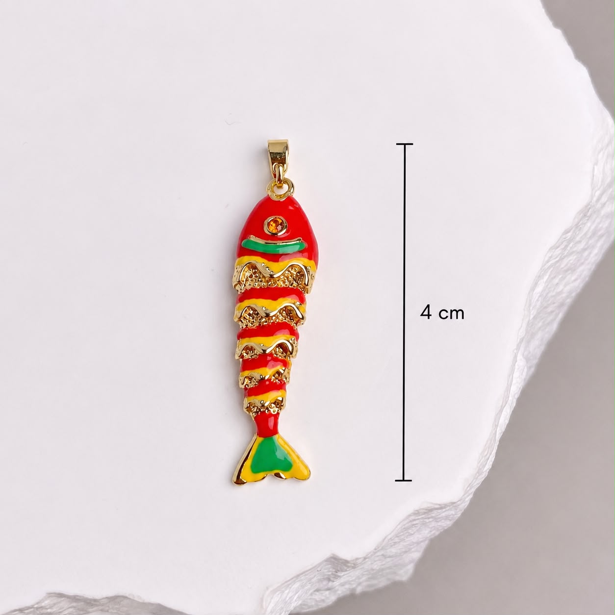 DIJE PEZ ROJO