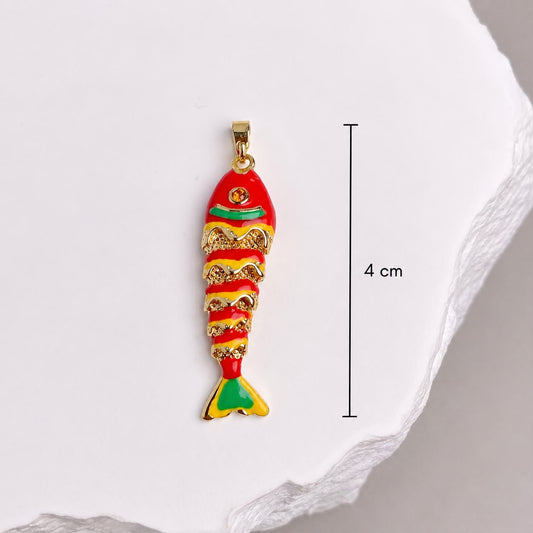 DIJE PEZ ROJO