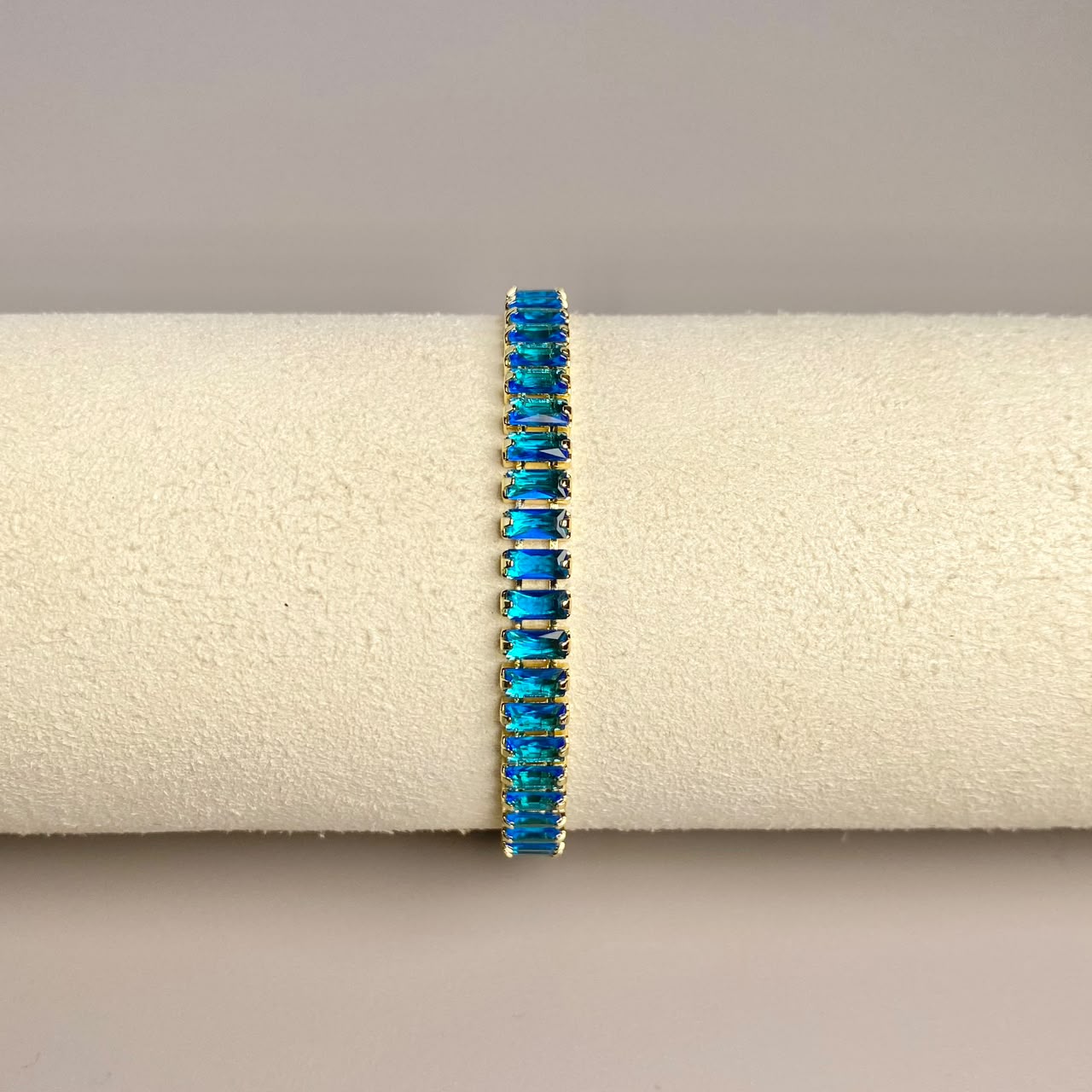PULSERA CIRCON AZUL