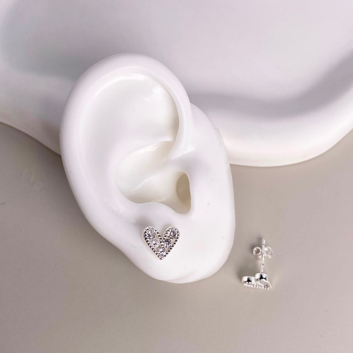 TOPO PLATEADO CIRCON BLANCO