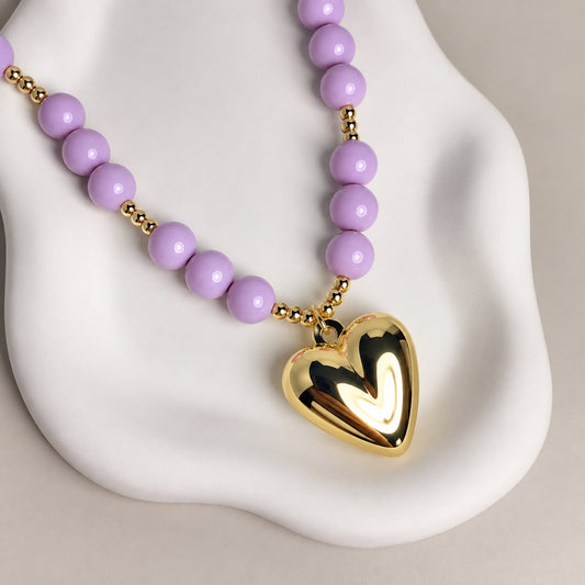 COLLAR ABACO LILA