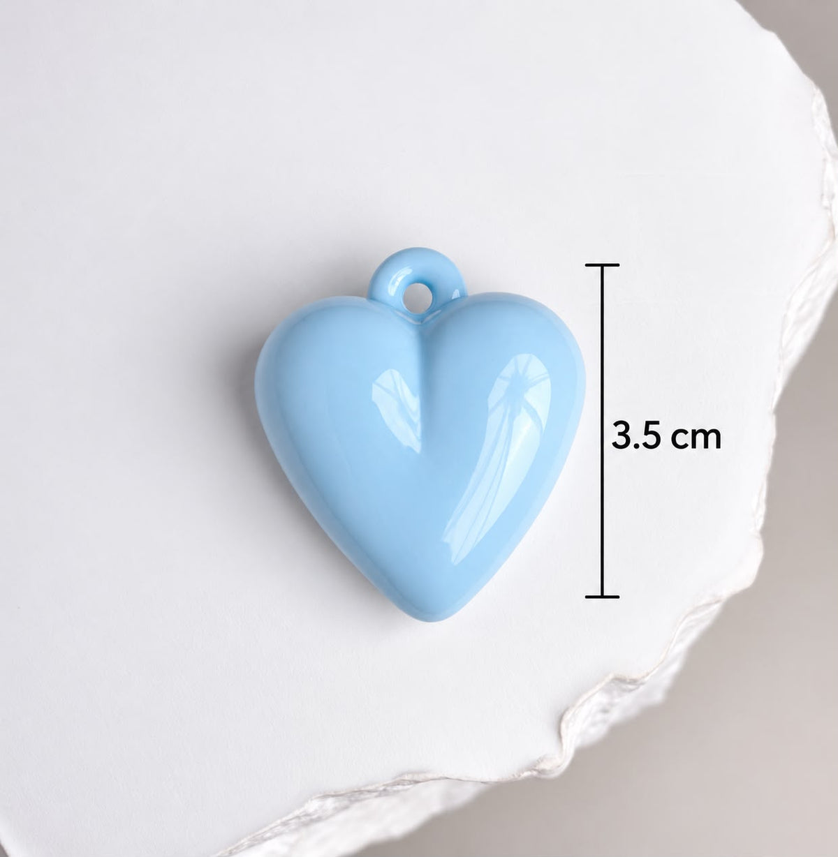 DIJE CORAZON AZUL