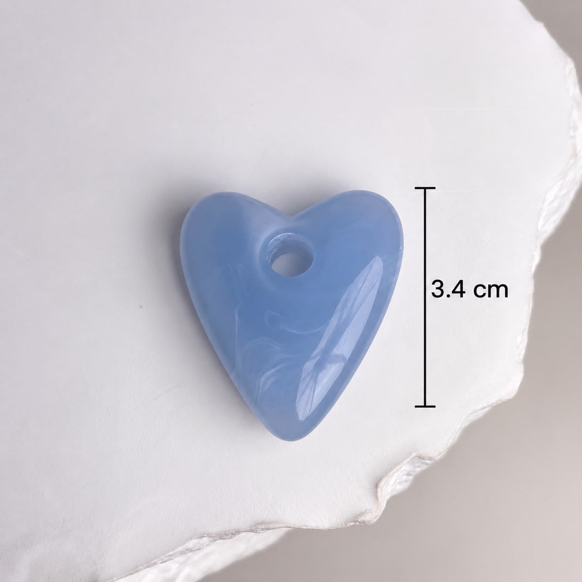 DIJE CORAZON AZUL