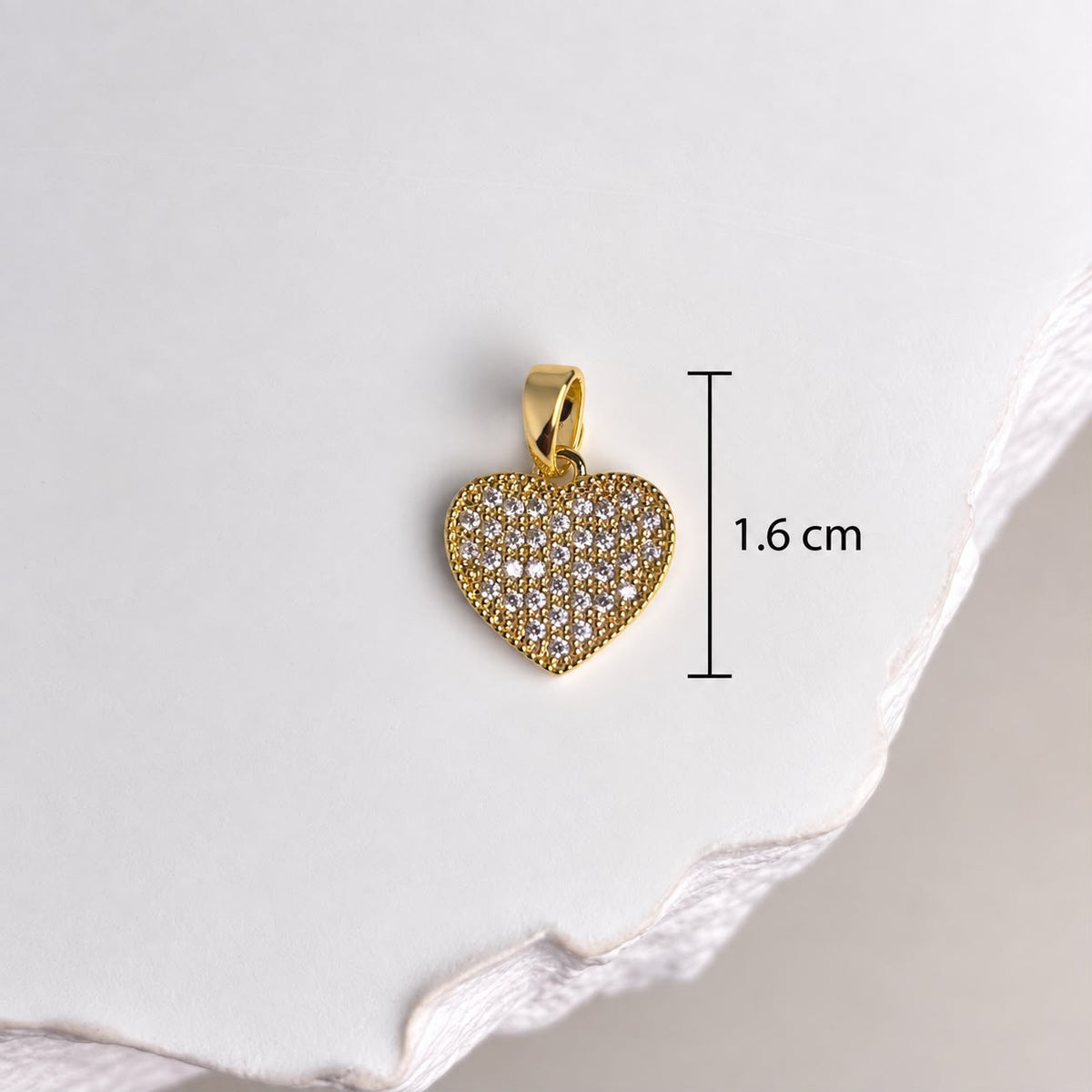 DIJE CORAZON CIRCON