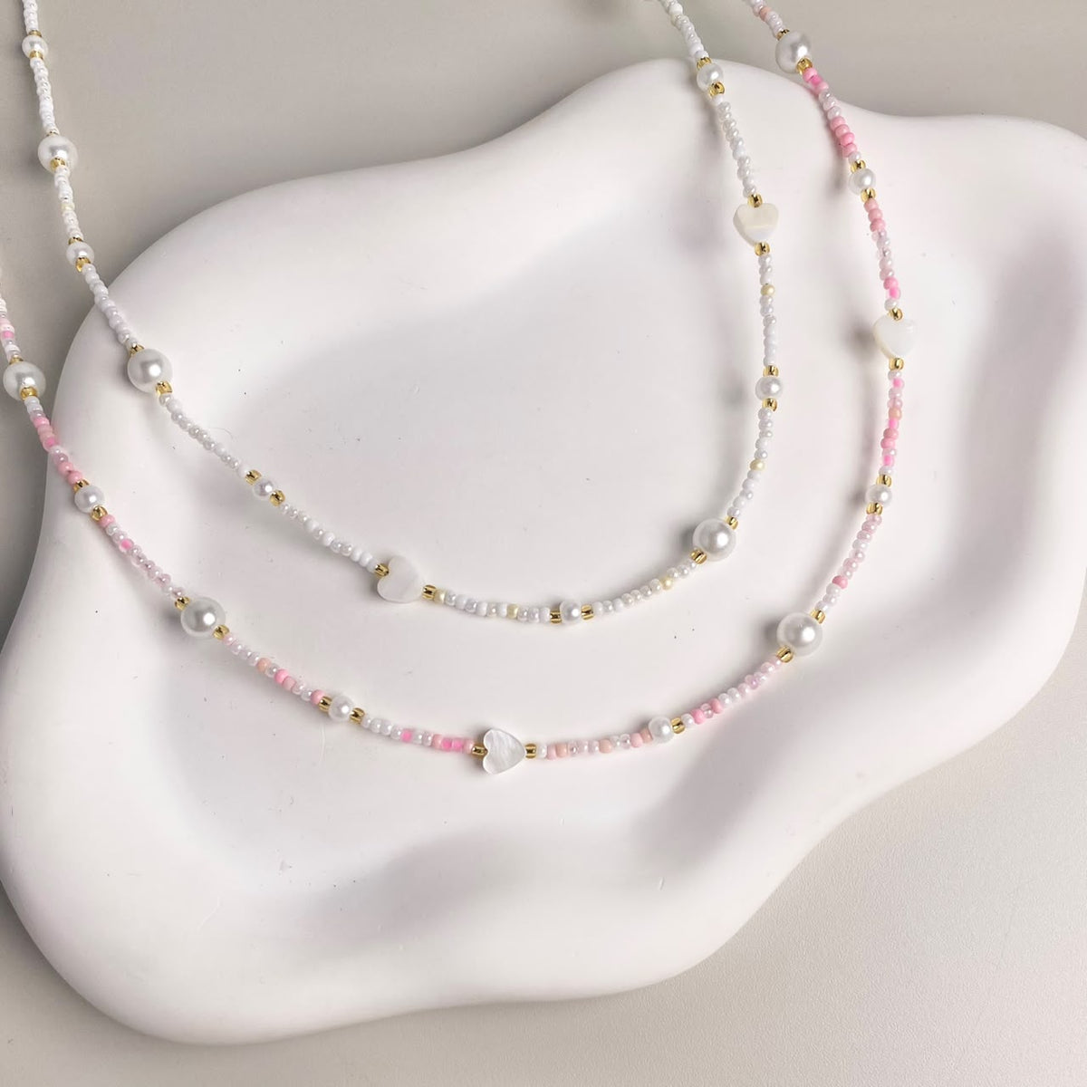 COLLAR MOSTACILLA CORAZON (ESCOGE TU FAVORITO)