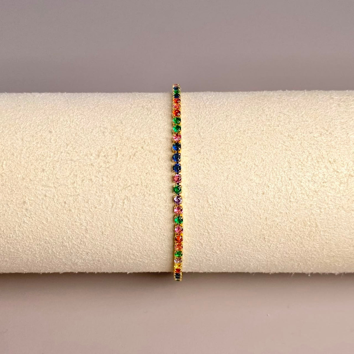PULSERA CIRCON DORADO (ESCOGE TU FAVORITA)