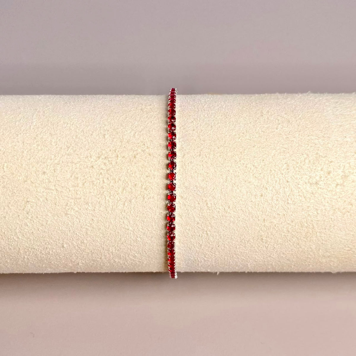 PULSERA CIRCON PLATEADO (ESCOGE TU FAVORITA)