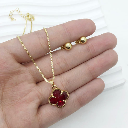SET TREBOL ROJO